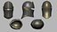 Fantasy Medieval Helmet 01 - Character Design PBR