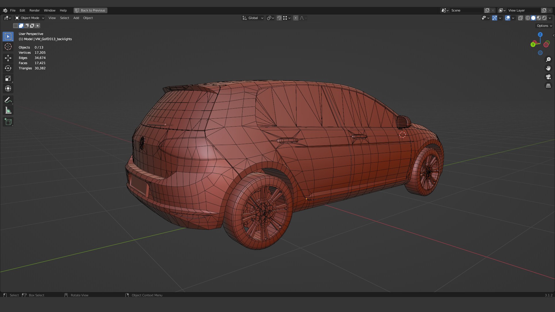 3D Volkswagen golf 2013 lowpoly https://p.turbosquid.com/ts-thumb/iM/a1zbt9/xz/wireframe2/jpg/1669149225/1920x1080/fit_q87/ea91baa9a1fc79bd2f4228839880bd524c81d900/wireframe2.jpg