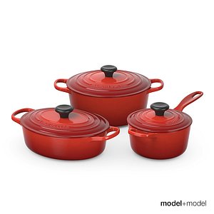 Le Creuset cookware set