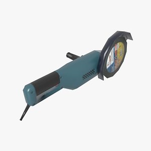 Angle Grinder Lowpoly