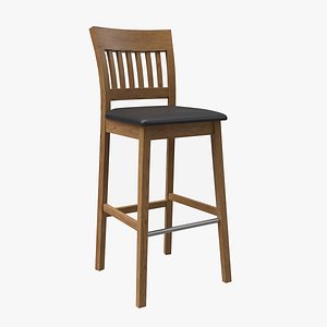 3D Bar Stool Laura model