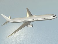 Boeing 767-400 ER airplane