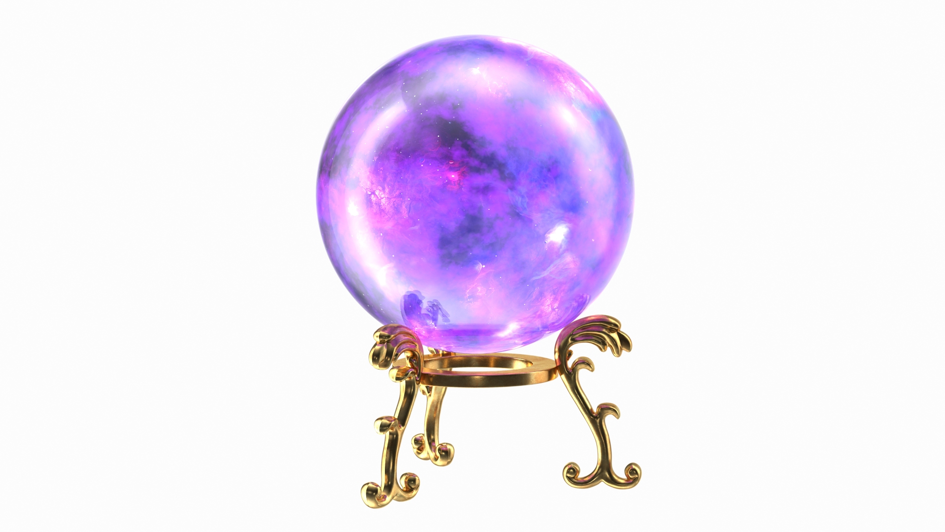 Seasons USA Mystical Crystal Ball Halloween Decoration - 8 In X 5.5in X