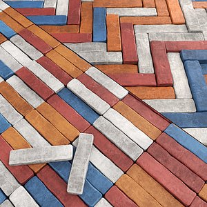 Paving decor n49c 3D