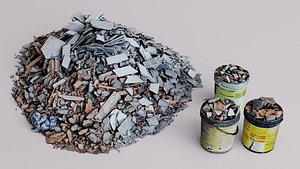 Construction Debris Pack 3D