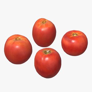 3D model Tomato Low Poly 2