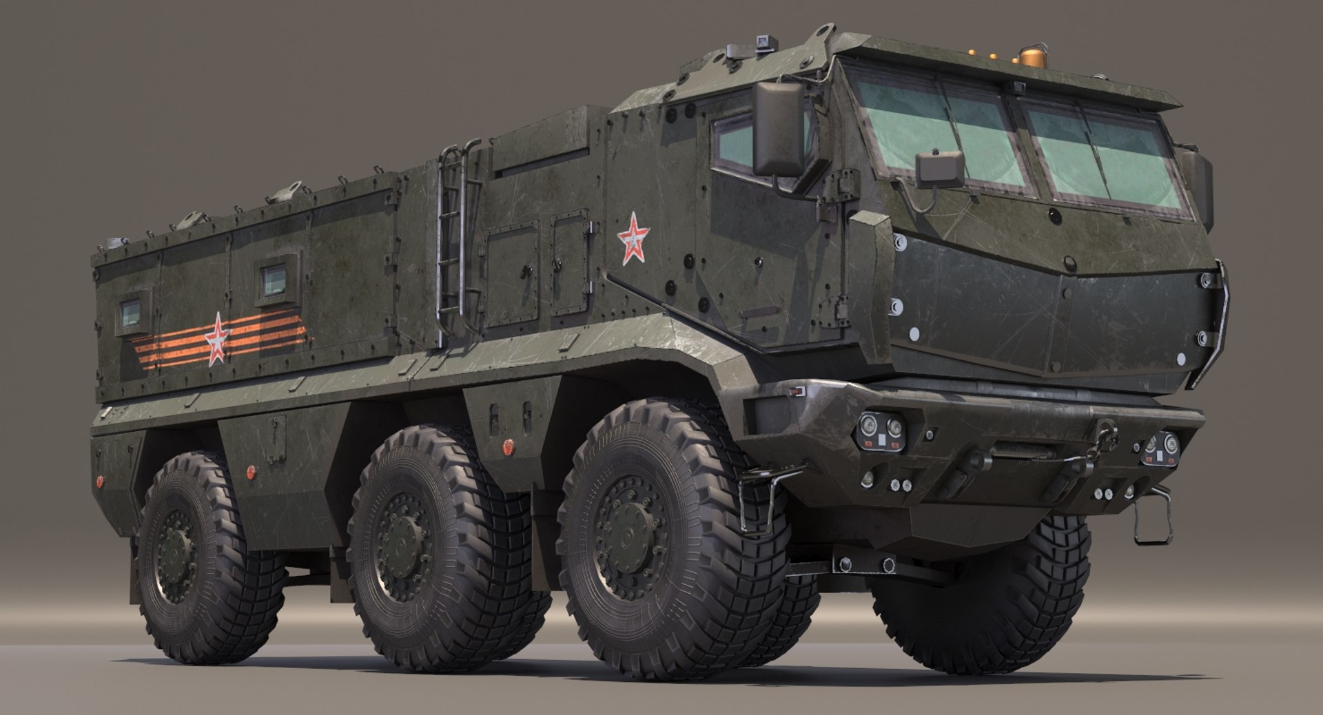 3D Kamaz Typhoon - TurboSquid 1379136