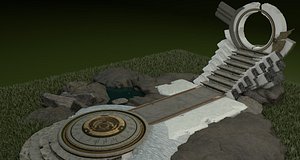 3D high-res altar