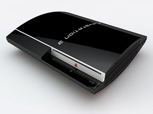 sony playstation3 3d c4d