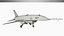3D model Stealth Fighter Jet with Landing Gear Down Grey Rigged for Maya