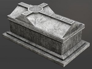 celtic chest tomb 3D model