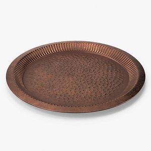 Copper Arabic Coffee Tray