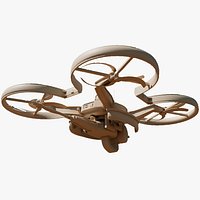 Military gunner drone