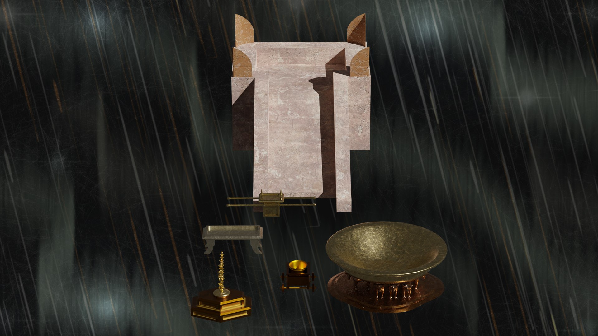 Jerusalem Temple3rd - Esplanade - Sacred Objects 3D Model - TurboSquid ...