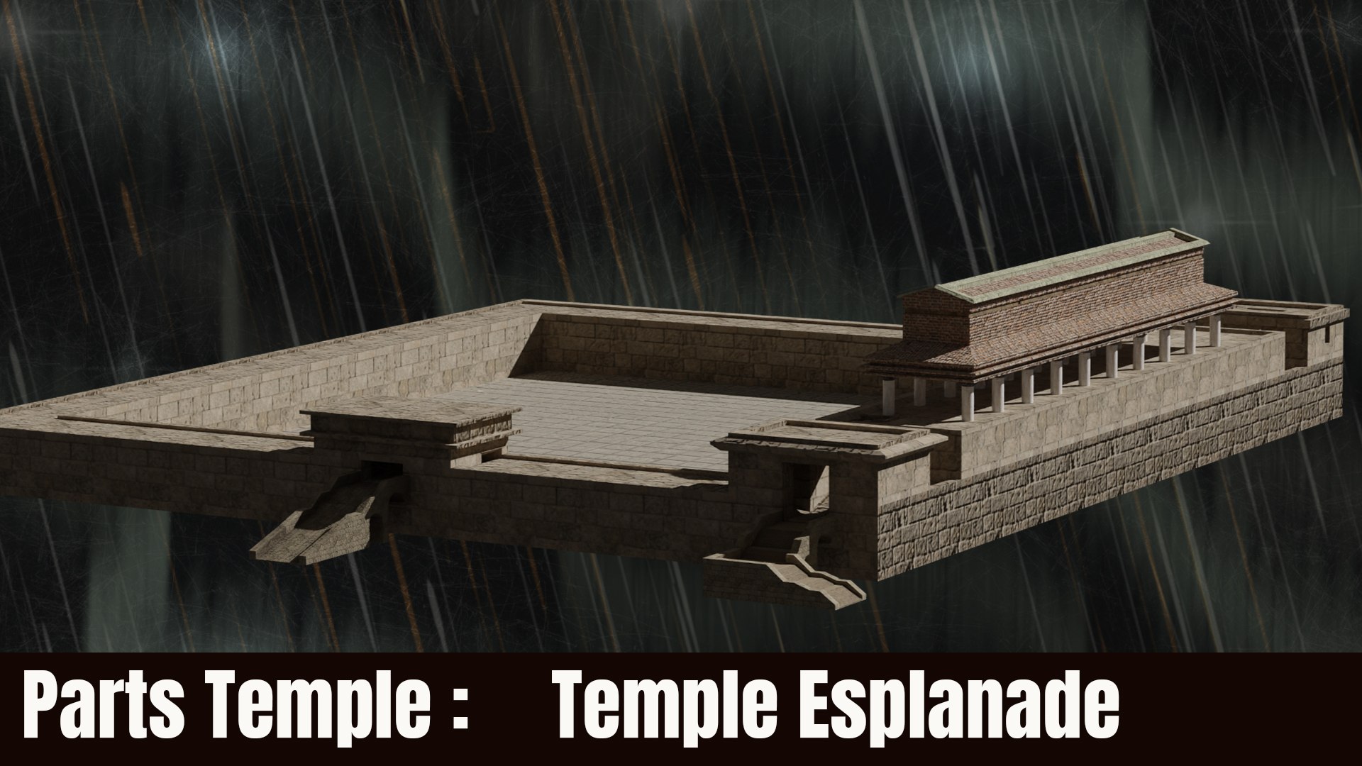 Jerusalem Temple3rd - Esplanade - Sacred Objects 3D Model - TurboSquid ...