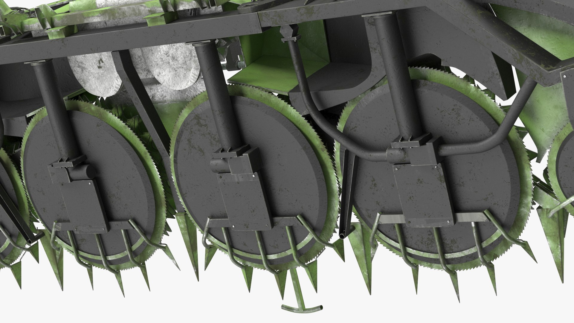 3D Rotary Corn Header Kemper Rigged - TurboSquid 1957817