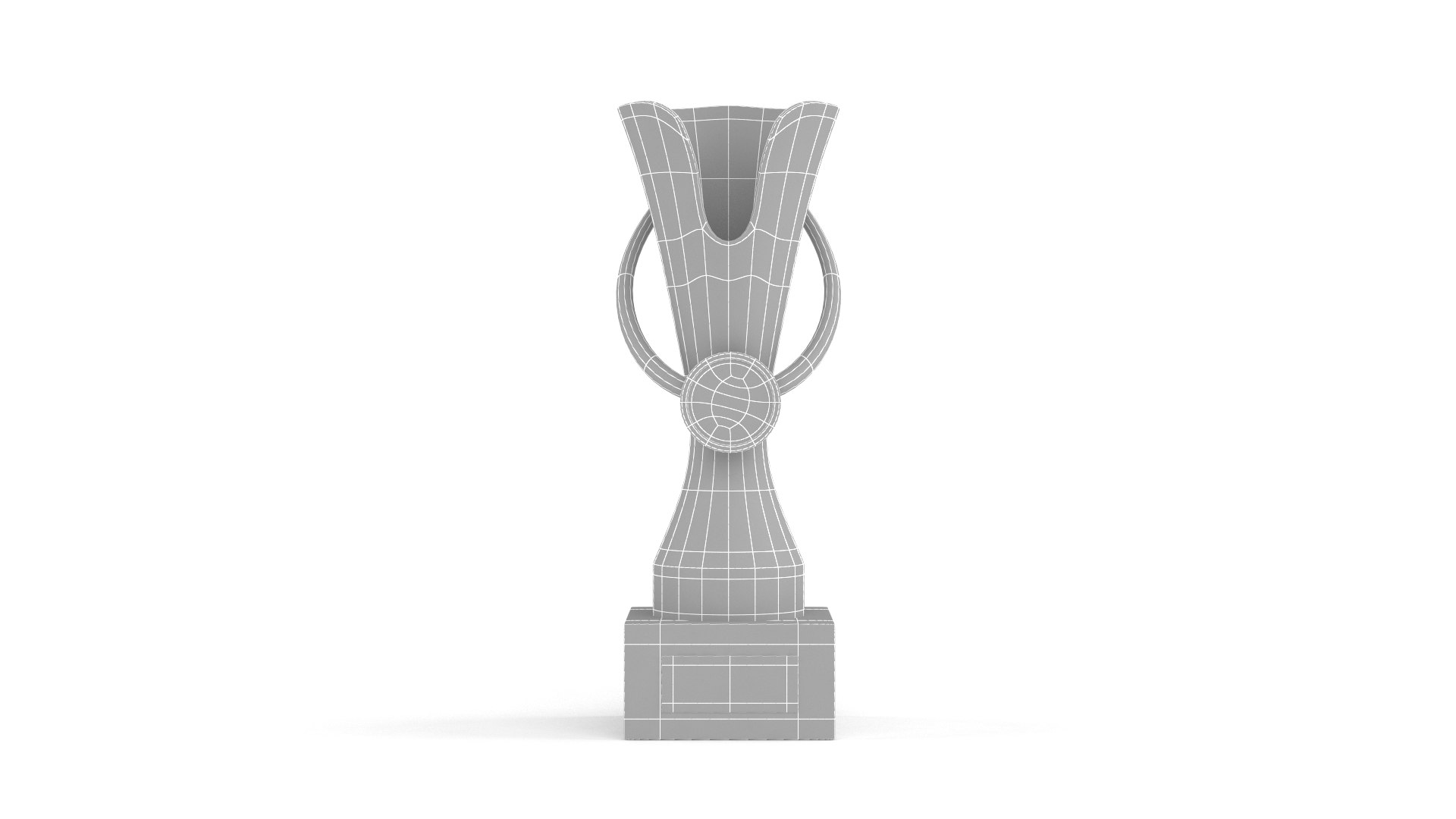 uefa euro league cup trophy 3D Model in Awards 3DExport