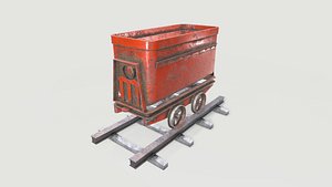 3D Mine Wagon 3