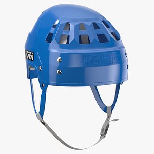 3D model jofa ice helmet worn