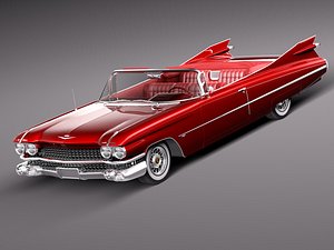 cadillac eldorado 1959 3d 3ds