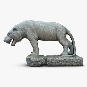 Tiger Statue 3D Model $29 - .blend .fbx .ma .obj .3dm .stl - Free3D