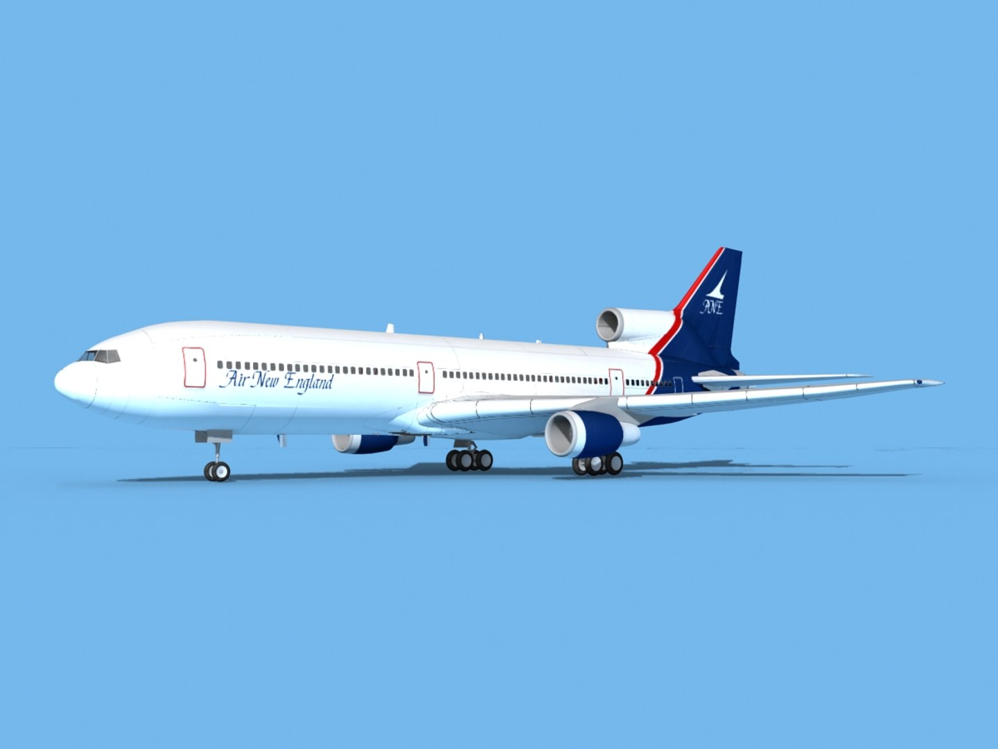 Lockheed L-1011-10 Air 3D Model - TurboSquid 1488846