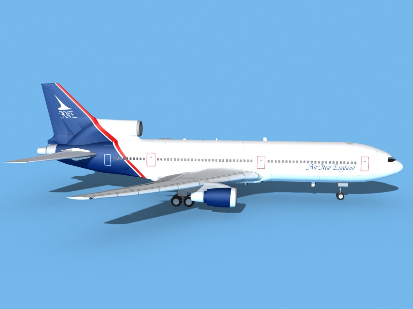 Lockheed L-1011-10 Air 3D Model - TurboSquid 1488846