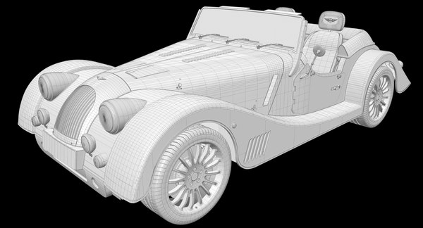 3D convertible car morgan 6 - TurboSquid 1413374