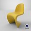 Panton Chair Yellow - PBR Plastic Chair