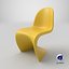 Panton Chair Yellow - PBR Plastic Chair