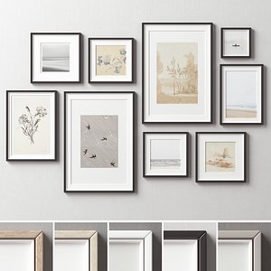 Picture Frames Set-450 3D