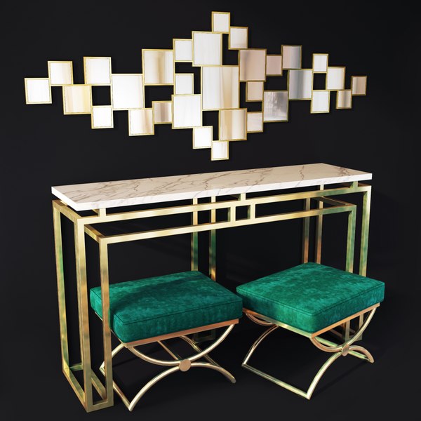 modelo 3d Mesa consola de Lux Design - TurboSquid 1676086