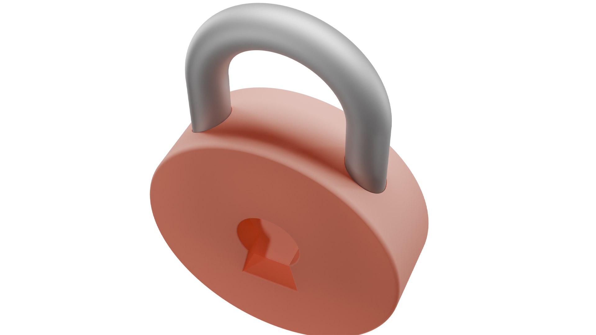 Lock Icon 3D Model - TurboSquid 2283135
