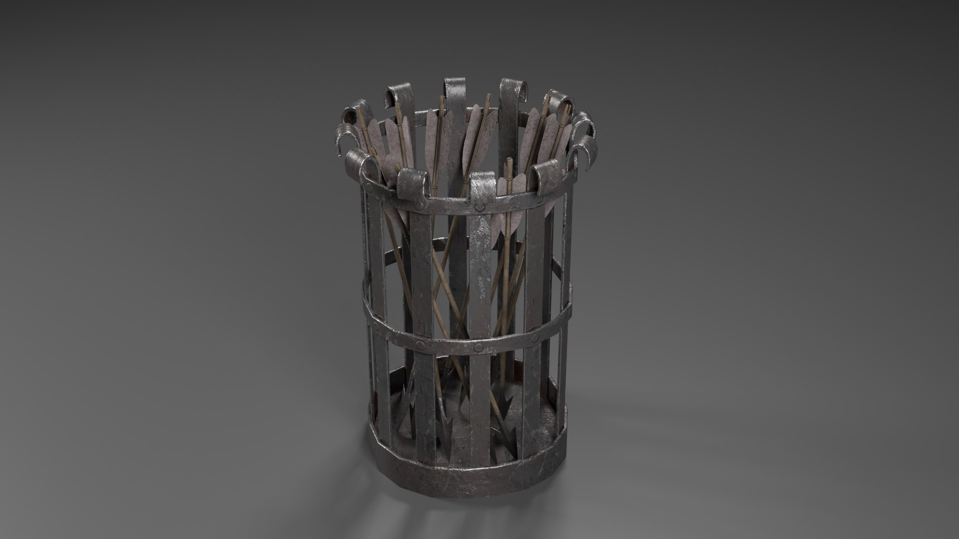 Medieval Arrow Stand model https://p.turbosquid.com/ts-thumb/iN/dl3BKH/Th/arrowstand1/png/1791130606/1920x1080/fit_q87/75eeb4316e90a0cf12e39efd42a26e7844df243f/arrowstand1.jpg