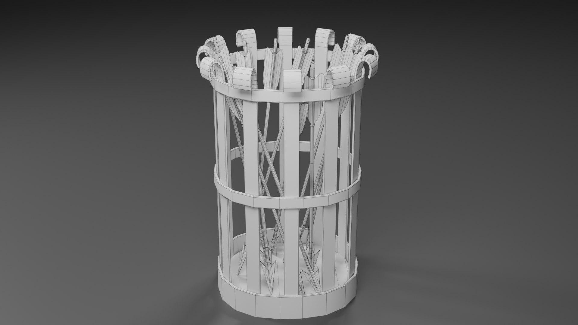 Medieval Arrow Stand model https://p.turbosquid.com/ts-thumb/iN/dl3BKH/ex/arrowstandwire/png/1791130609/1920x1080/fit_q87/58e883ef41962dc8d0e599a5d1d754c07da811d6/arrowstandwire.jpg