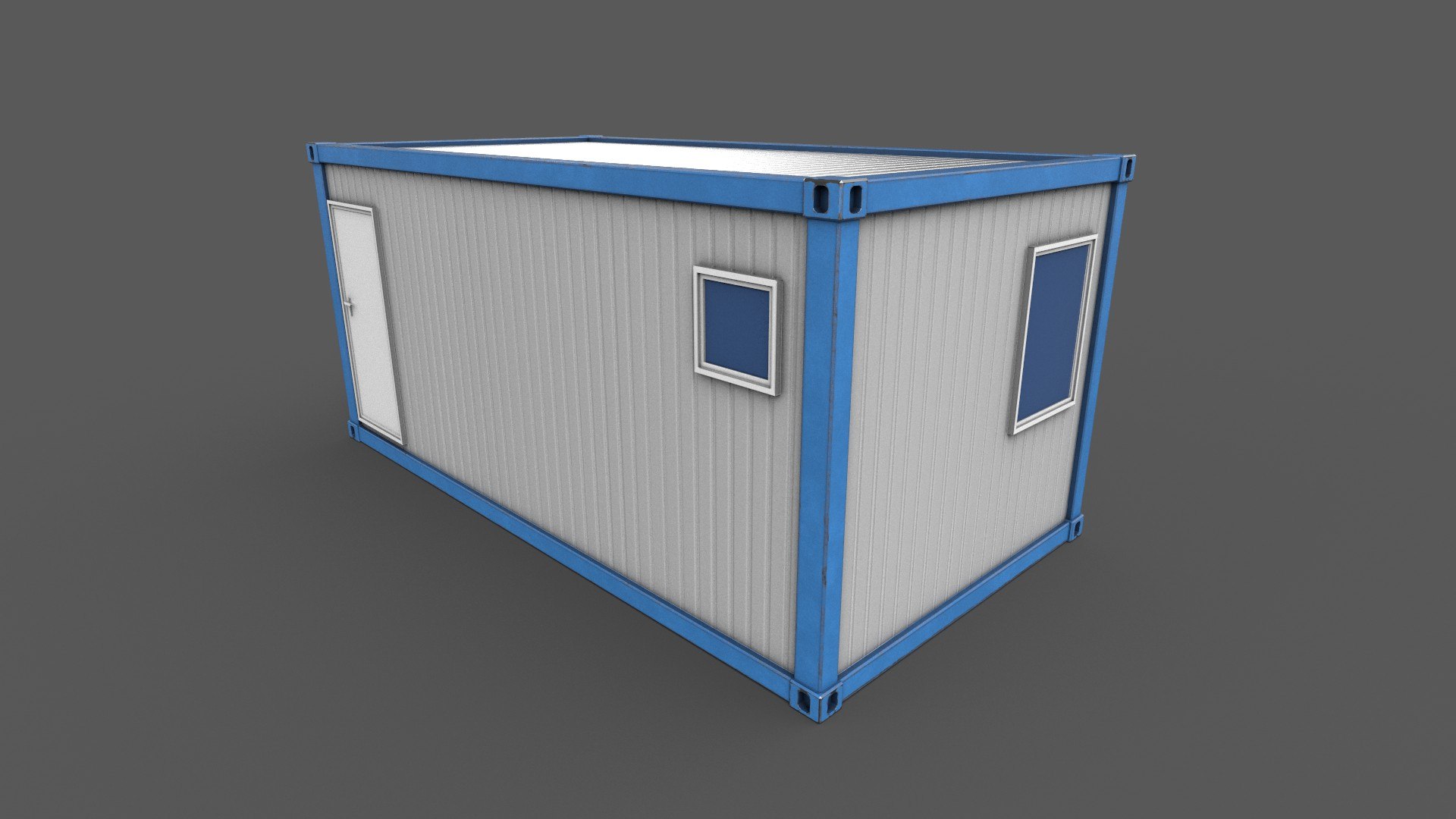 Ready Office Container 3D Model - TurboSquid 1558365