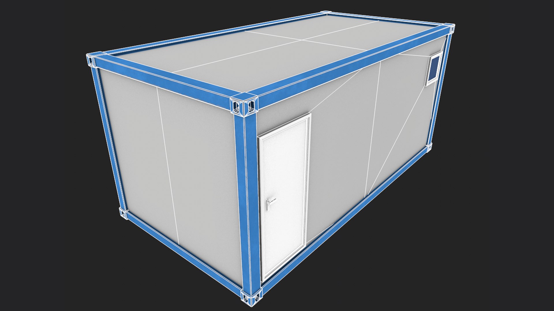 Ready Office Container 3D Model - TurboSquid 1558365