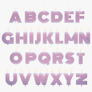 3D Candles For Holiday