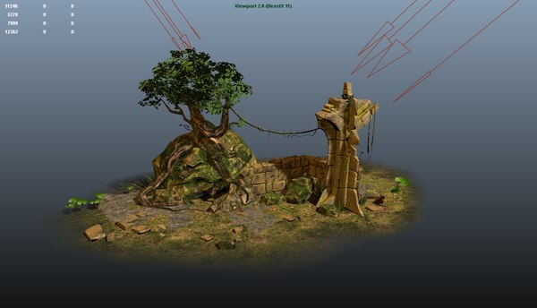 tree 3d ma