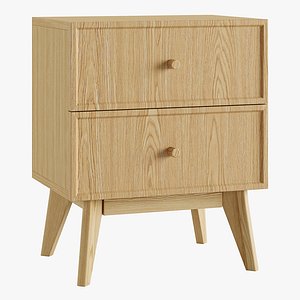 3D Elegance bedside table