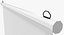 Office Tripod Projection Screen White 3D Model