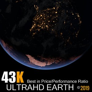 3D model 43k earth