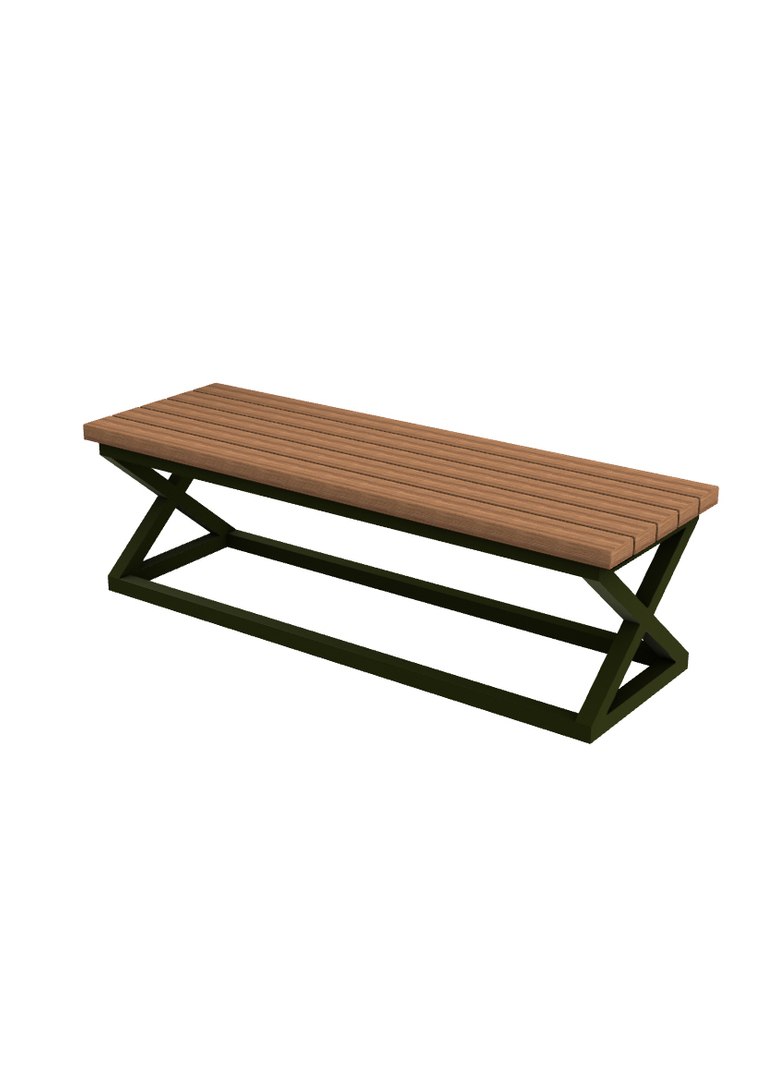 3D Bench Model TurboSquid 1856552