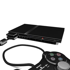 Sony Playstation 2 Modelo 3D $10 - .max .fbx - Free3D