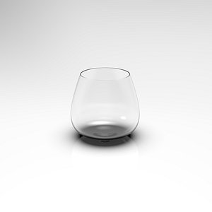 3D Drop water glass