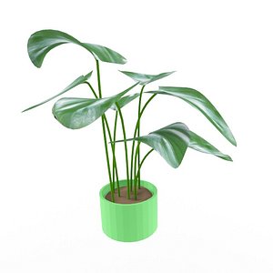 Plantas decorativas en macetas para el interior 350 Modelo 3D $4 - .max  .fbx .obj .unknown - Free3D