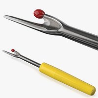 Sewing Seam Ripper Ergonomic Handle Yellow