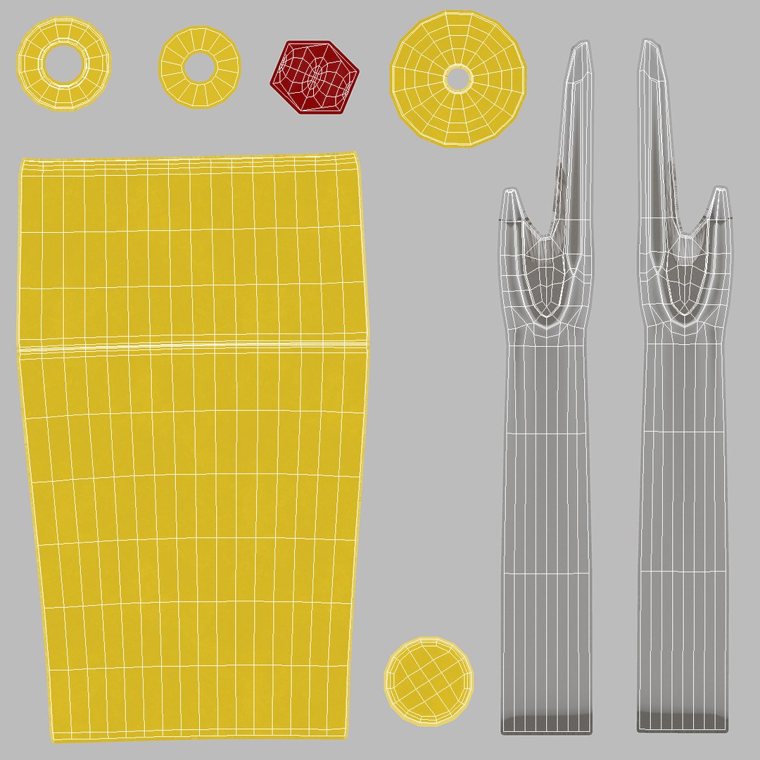 Sewing Seam Ripper Ergonomic Handle Yellow 3D Model - TurboSquid 2402367