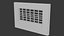 Modulares amerikanisches Haus, Low-Poly 3D-Modell