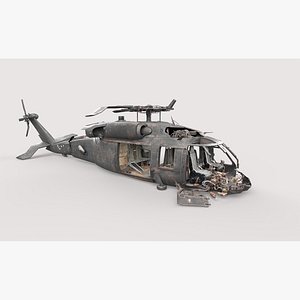 Abandoned Helicopter Crash